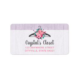 ボホフローラ衣料掛けクローゼットファッションブティック ラベル