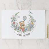 ボホフローラ誕生日クマ ペーパーパッド (インサイチュ)