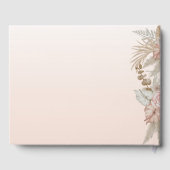 ボホフローラ象ベビーシャワーゲストブック ゲストブック (裏面)