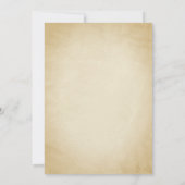 ボホフローラ退職パーティーお祝い 招待状 (裏面)