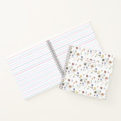 ボホフローラ野草 |パーソナライズされた | ノートブック (内部)