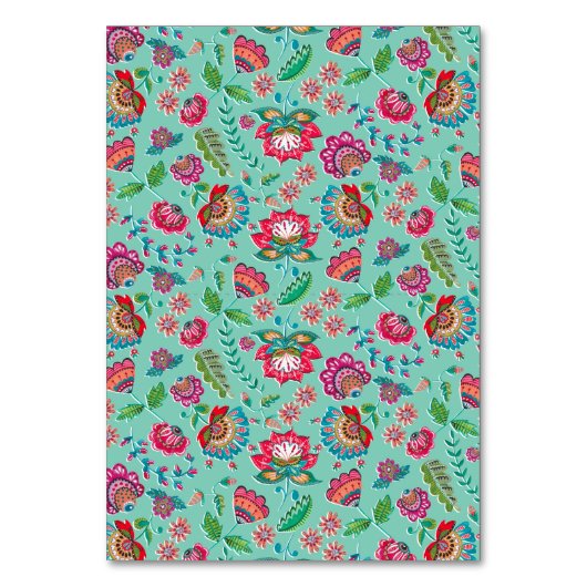 ボホフローラ |ゲスト名の設定 |座席表 テーブルナンバー (裏面)