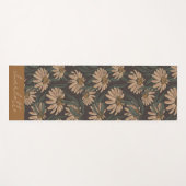 ボホフローラ パーソナライズされた ヨガマット (正面(横))