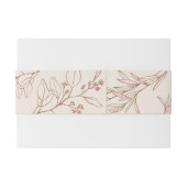 ボホフローラ 招待状ベリーバンド (裏面例)