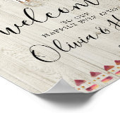 ボホフローラ〔雄ジカの〕枝角牛スカルウェルカム結婚ズ ポスター (角)