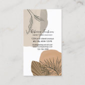 ボホブティックショップ 名刺 (裏面)