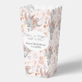 ボホブライダルシャワーパターンブライダルシャワー フェイバーボックス (裏面)