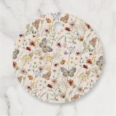 ボホブライダルシャワーメッセージカード フェイバータグ (裏面)