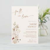 ボホブライダルシャワー招待状 |モダンフローラブライダル 招待状 (スタンド正面)