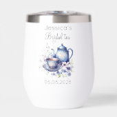 ボホブライダルティーブルーフローラヴィンテージブライダルシャワー (正面)