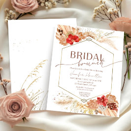 ボホブライダルブルンチブライダルシャワー招待