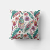 ボホブライトフェザー装飾用クッション クッション (正面)