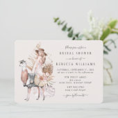 ボホブライドアンドラマブライダルシャワー 招待状 (スタンド正面)