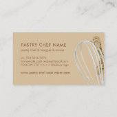 ボホブラウンパティシモダンーシェフケータリングケーキメーカー 名刺 (裏面)