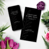 ボホブラックアンドホワイトヴィンテージボタニッ結婚クス