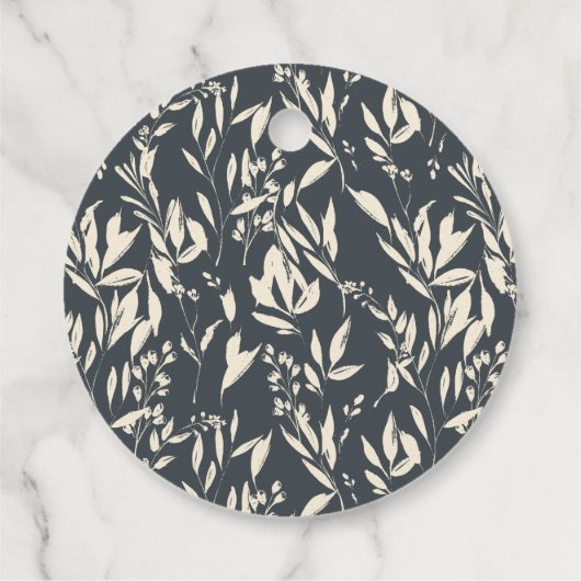 ボホブラックハンドドロー結婚ドフローラカスタムズ感謝してい フェイバータグ (裏面)