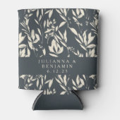 ボホブラックハンドドロー結婚ドフローラカスタムズ 缶クーラー (正面)