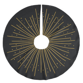 ボホブラックバーストつや消しポリエステルツリースカート ブラッシュドポリエステルツリースカート