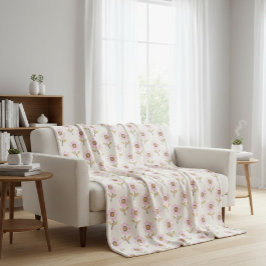 ボホブランケットとウクライナフォークパターン フリースブランケット