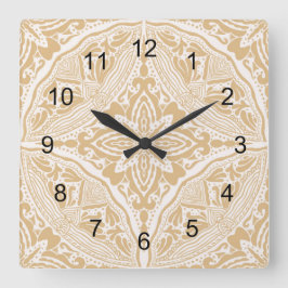 ボホブリエラ スクエア壁時計