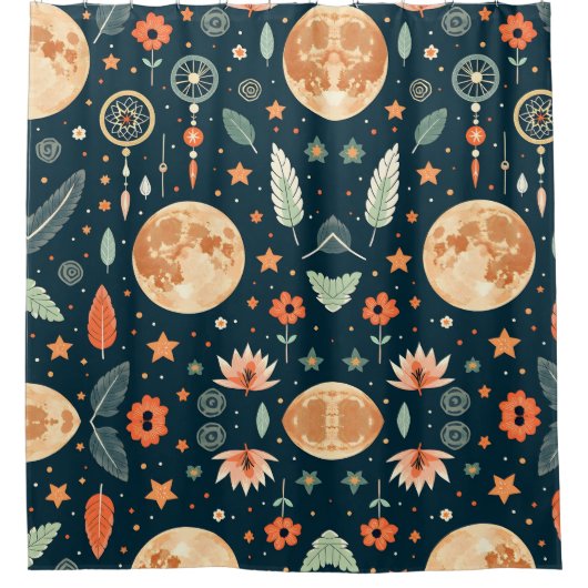 「ボホブリスシャワーカーテン シャワーカーテン (正面)