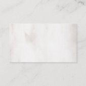 ボホブルガンディピンクローズウォーターフローラ結婚ズ プレイスカード (裏面)