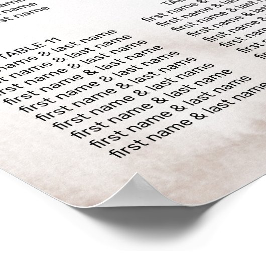 ボホブルガンディピンクローズウォーターフローラ結婚ズ ポスター (角)