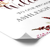 ボホブルガンディマルサラウェルカム婚約サイン ポスター (角)