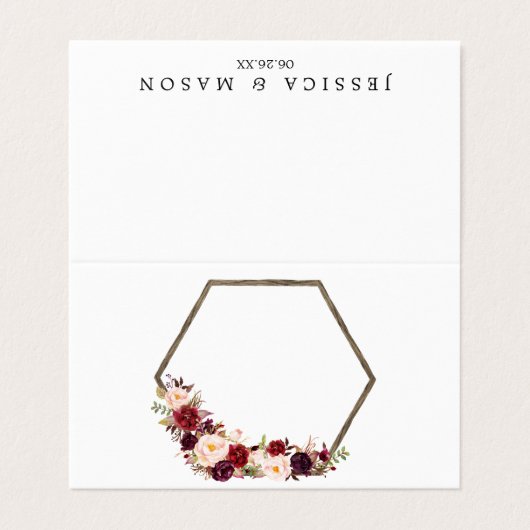 ボホブルグンディ座席表 名刺 (外部フラット)