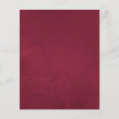 ボホブルゴーニュとネイビーワインの試飲ブライダルシャワー チラシ (裏面)