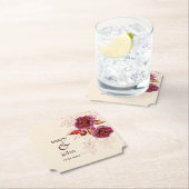 ボホブルゴーニュバラトレーサリー ペーパーコースター (インサイチュ)