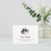 ボホブルゴーニュ結婚フローラ詳細 エンクロージャーカード (スタンド正面)