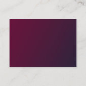 ボホブルゴーニュ結婚フローラ詳細 エンクロージャーカード (裏面)