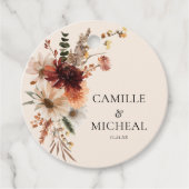 ボホブルゴーニュ結婚フローラ フェイバータグ (正面)