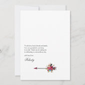 ボホブルゴーニュ&ダスティブルーワインテーマバチェロレッテ サンキューカード (裏面)