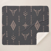 ボホブルスカル、民族シームレス。 シェルパブランケット (正面(横))