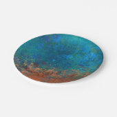 ボホブルーカッパ素朴ー ペーパープレート (アングル)