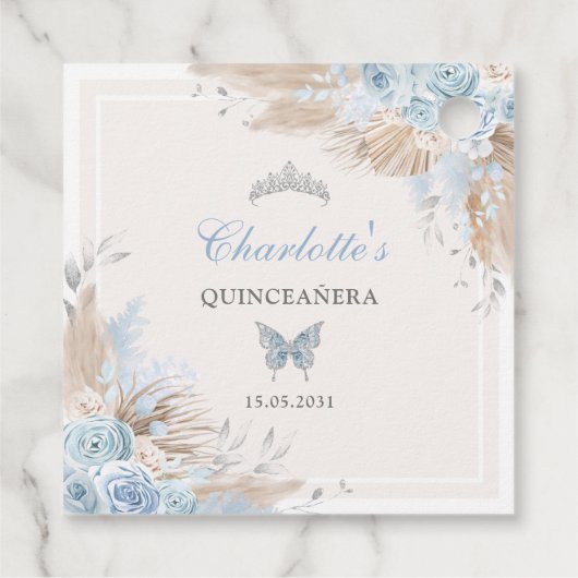 ボホブルーシルバーキンセアニェラクリン恋しく思グ15 フェイバータグ (裏面)