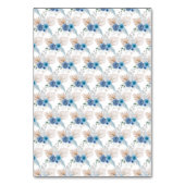 ボホブルーパンパスグラス結婚ズのテーブル番号 テーブルナンバー (裏面)