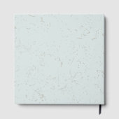 ボホブルーパンパスグラス ゲストブック (裏面)