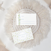 ボホブルーフラワーラスティッ結婚クズフラット座席表 プレイスカード