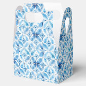 ボホブルーホワイトフローラ誕生日 フェイバーボックス (オープン)