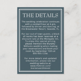 ボホブルーミニマモダンリスト エンクロージャーカード