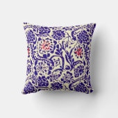 ボホブルー抽象芸術 クッション (裏面)