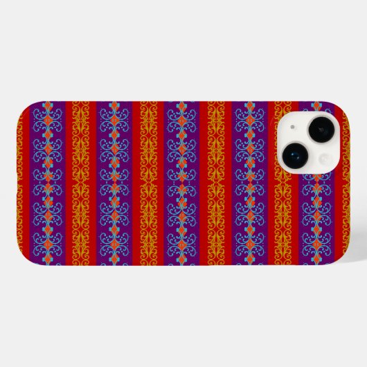 ボホブロケードストライプ Case-Mate iPhoneケース (裏面 (横))
