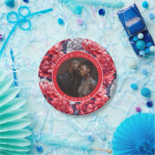 ボホプニーズプレートフォーウェディングパーティー ペーパープレート (パーティー)