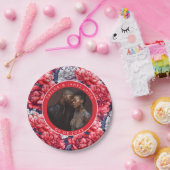 ボホプニーズプレートフォーウェディングパーティー ペーパープレート (パーティー)