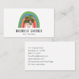 ボホプラントラバーマスターオーガニックガーデナー子供部屋 名刺