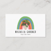 ボホプラントラバーマスターオーガニックガーデナー子供部屋 名刺 (正面)