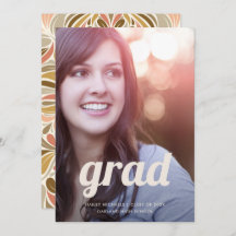 ボホプリントレトロ型写真卒業